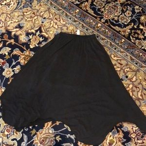 Soft black Anthropologie skirt
